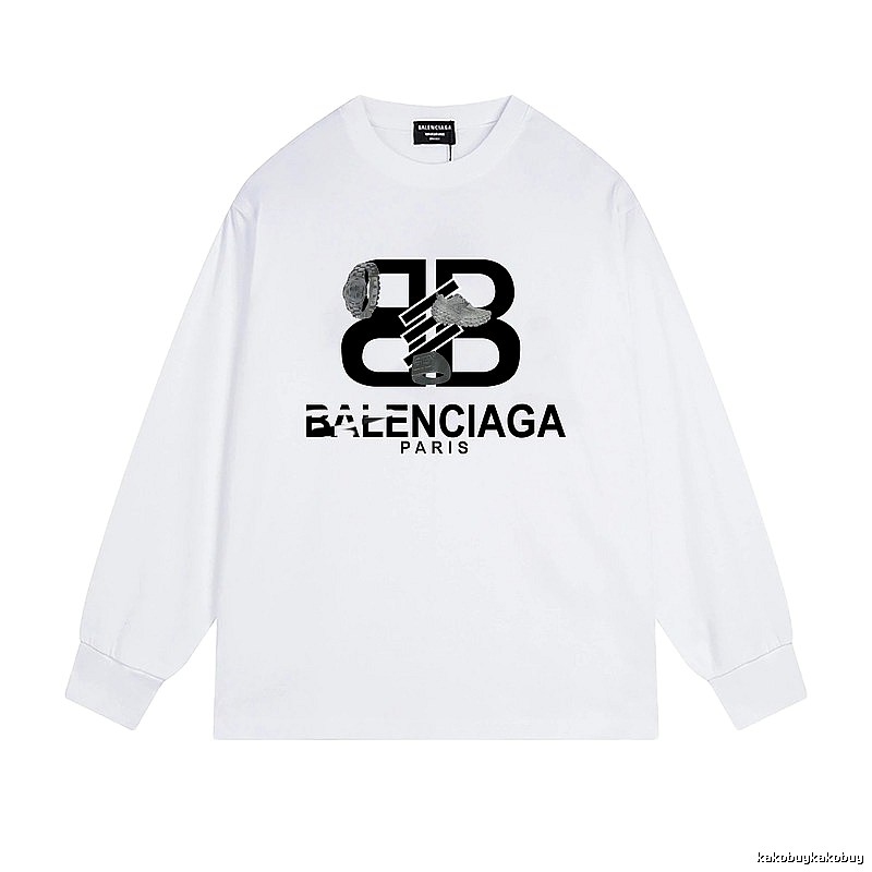 Balenciaga BB Series Simple White T-shirt
