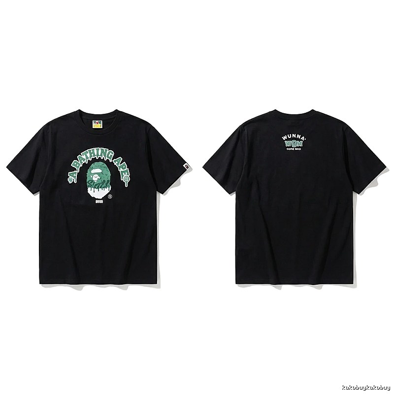 Bape Ape Head Trendy Black T-shirt