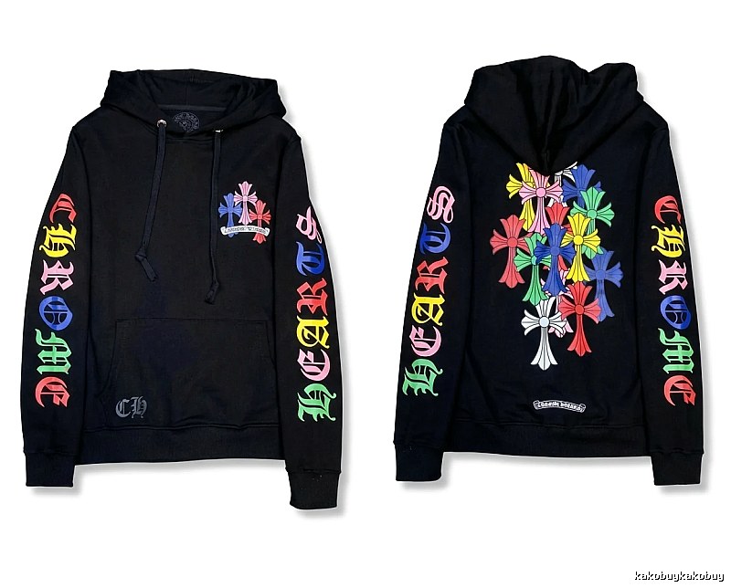 Chrome Hearts Colorful Printed Hoodie