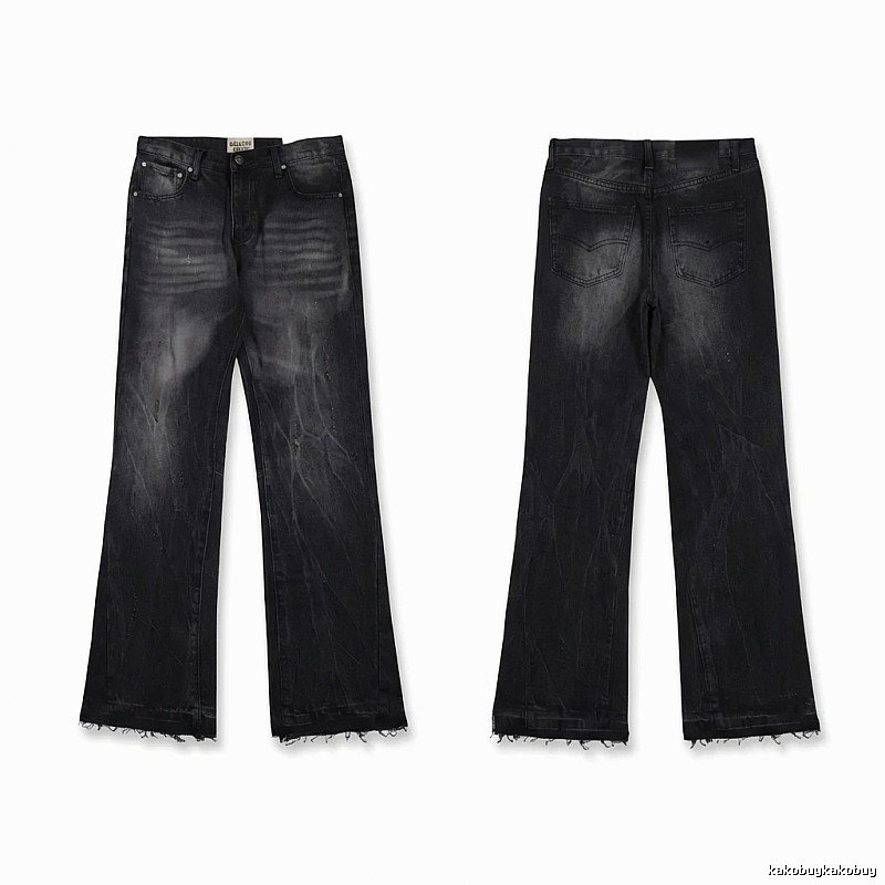 Gallery Dept. Distressed Black Jeans