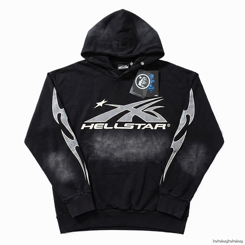 Hellstar Dark Style Black Hoodie