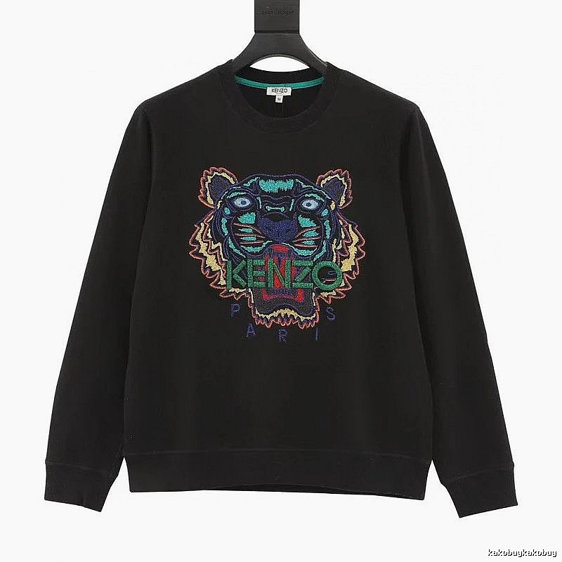 Kenzo Style Kc32 Tiger SweatShirt Campus Look Graphic