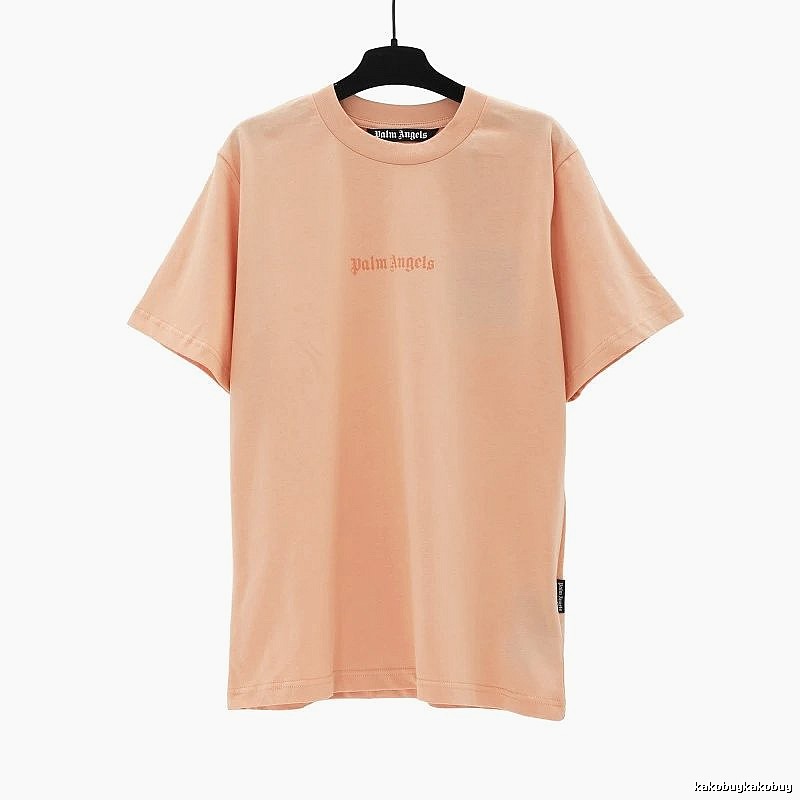 Palm Angels Statement Logo T-shirt White Palm Tree for Easy Pairing