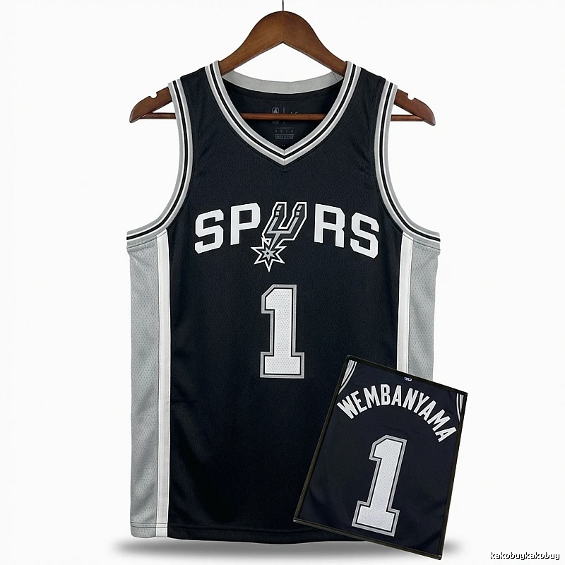 Spurs' Wembanyama-style jersey