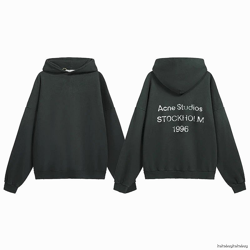 Acne Studios Classic Stockholm hoodie Dark Acne Studios for Daily Styling