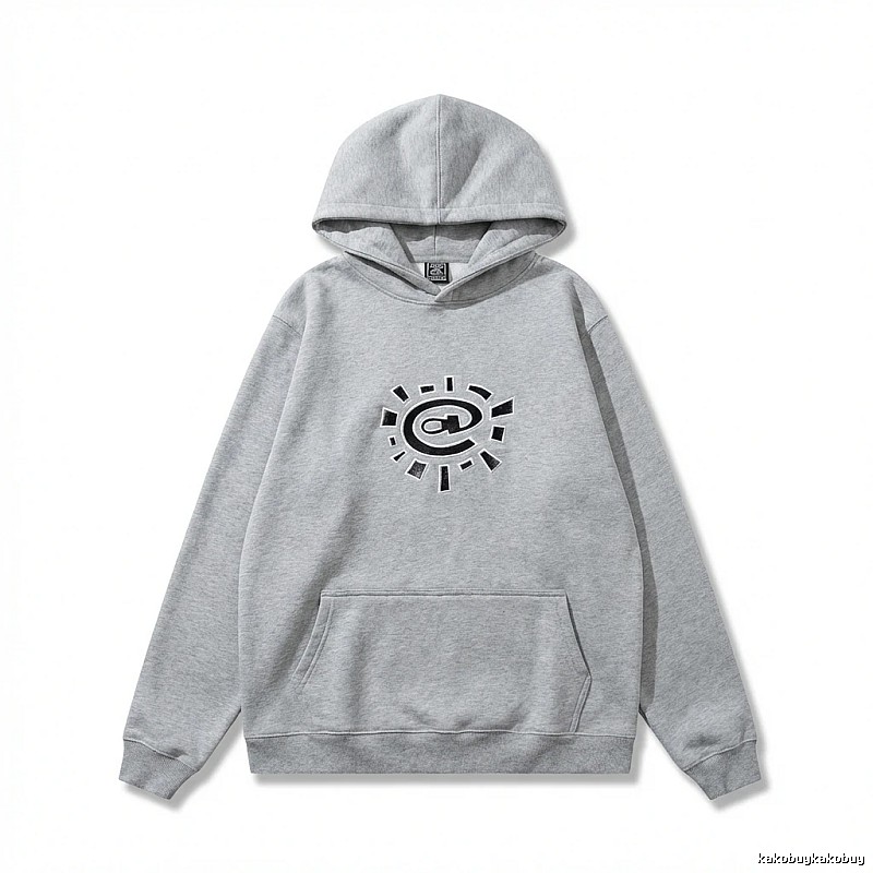 ADWYSD trendy brand gray hoodie
