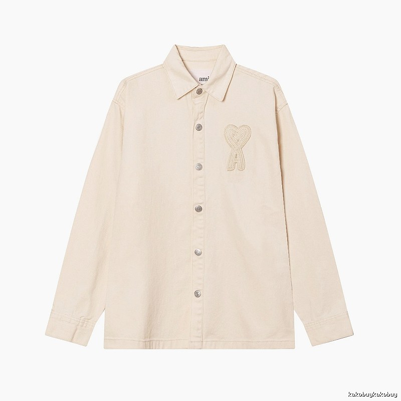 AMI Embroidered Love Style Shirt