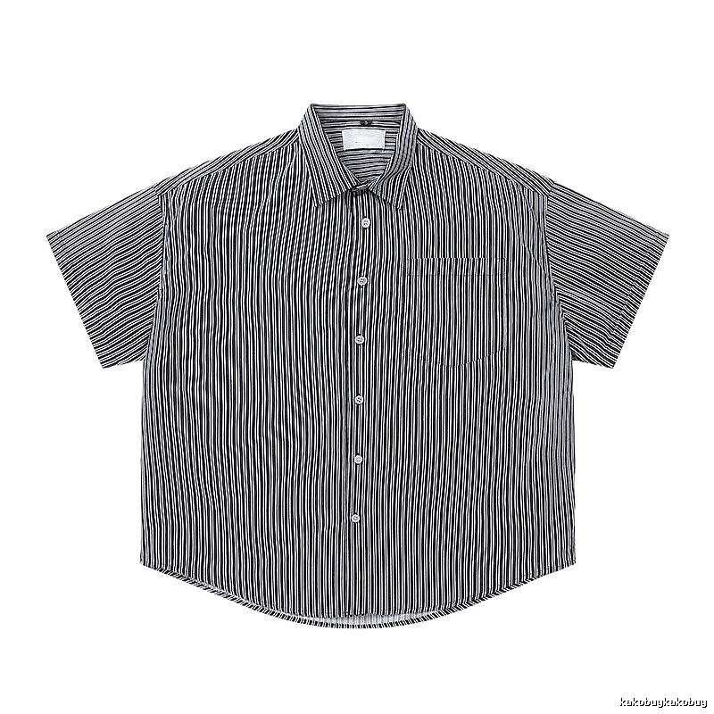 AMI striped retro-style shirt