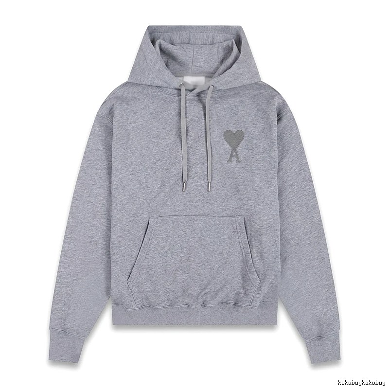 AMIRI Love Collection Grey Hoodie
