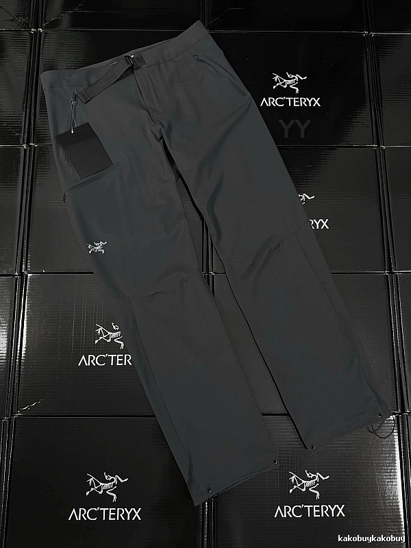 Arc'teryx Casual Technical Hiking Pants with articulated construction and a streamlined leg