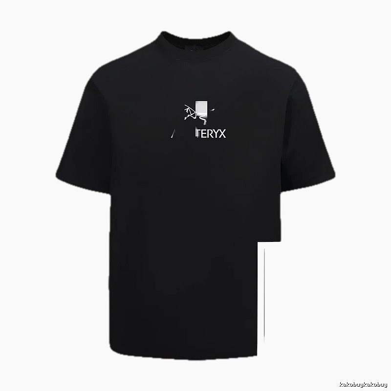 Arc'teryx Printed Street Style Black Short-sleeve T-shirt