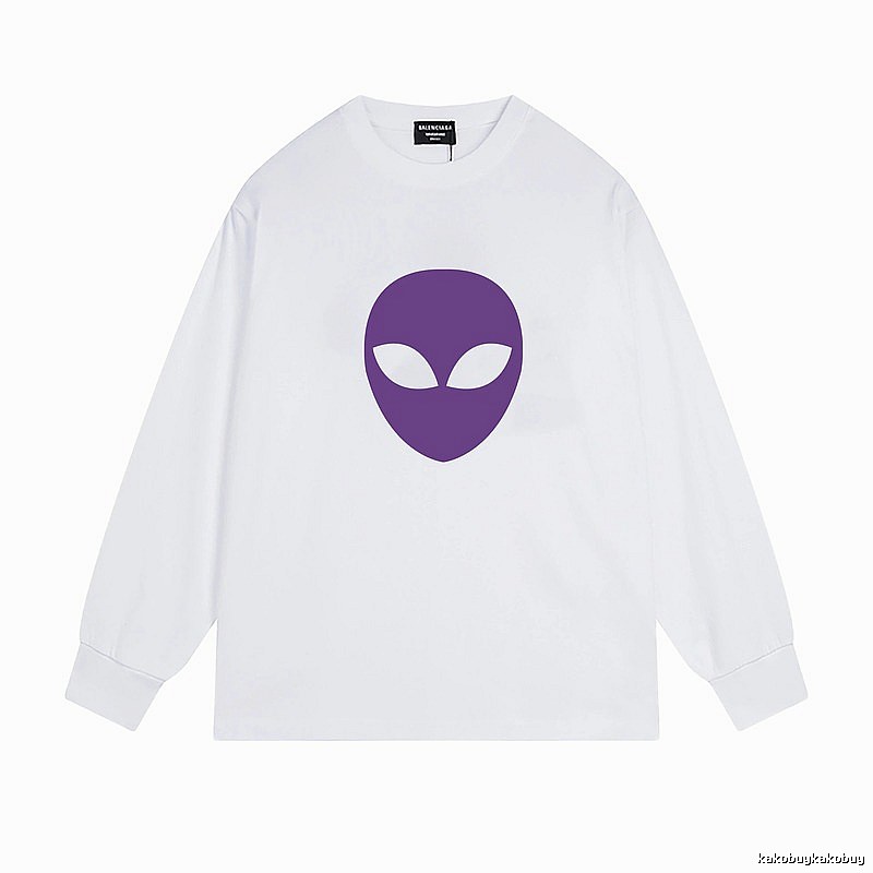 Balenciaga Alien Print White T-shirt