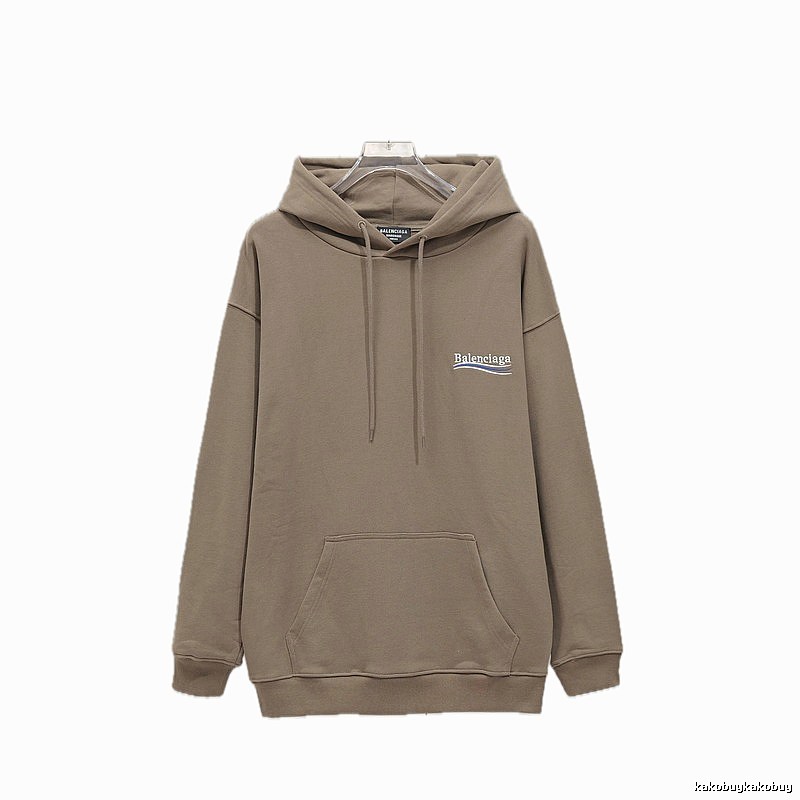 Balenciaga minimalist khaki sweatshirt