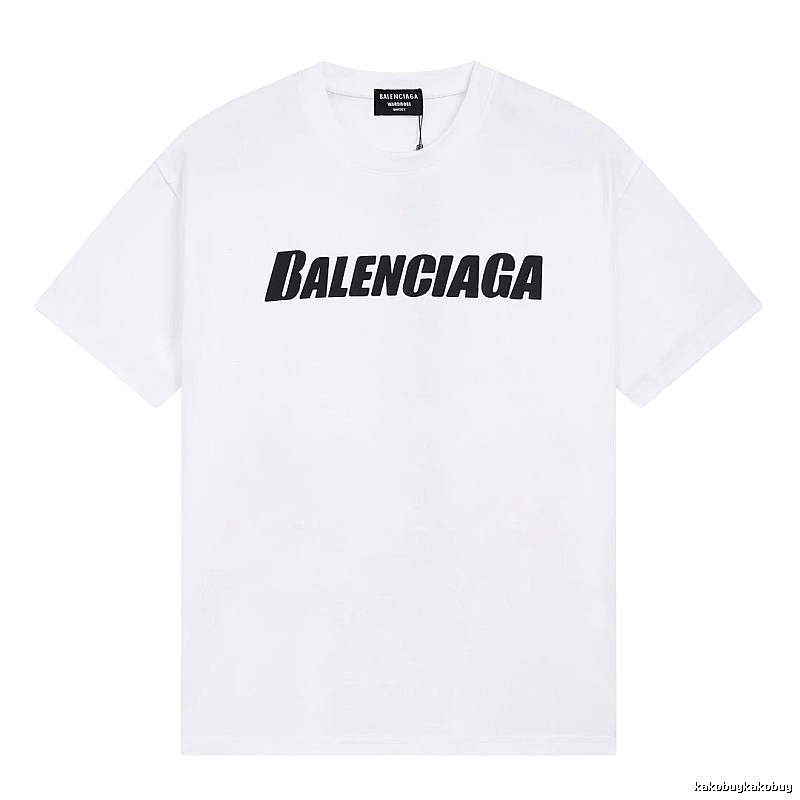 Balenciaga minimalist white T-shirt