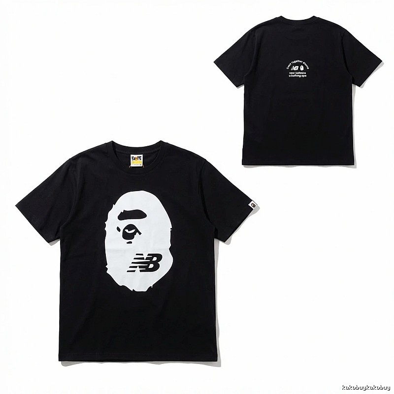 Bape Ape Head Simple Black T-shirt