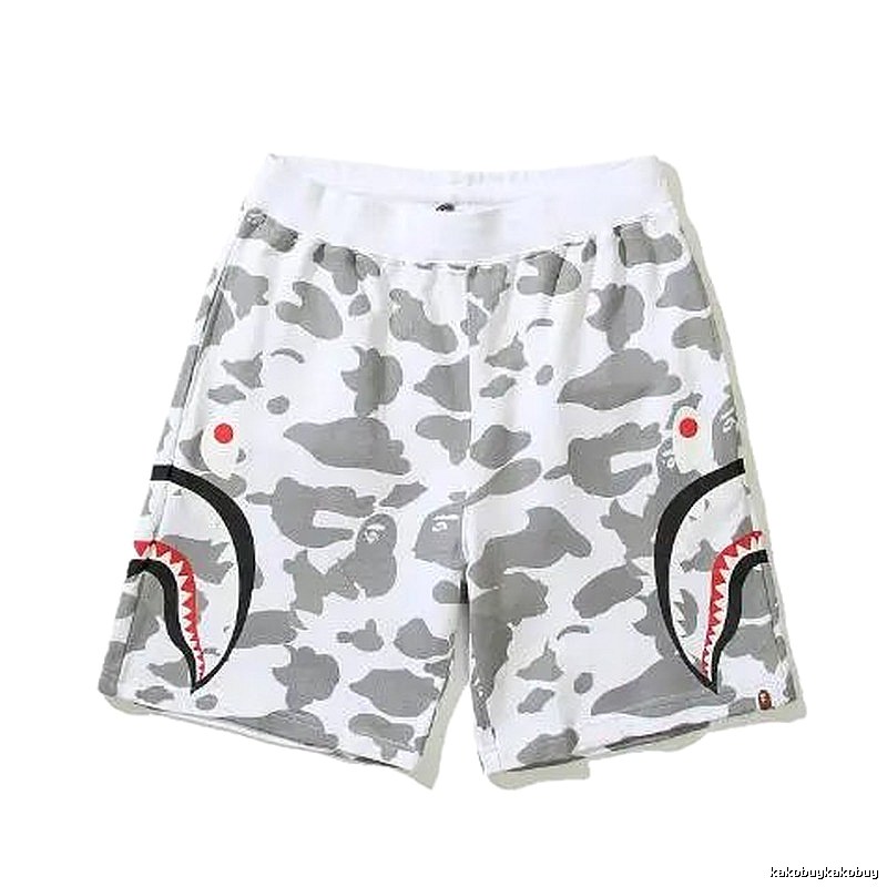 Bape Shark Camouflage Shorts