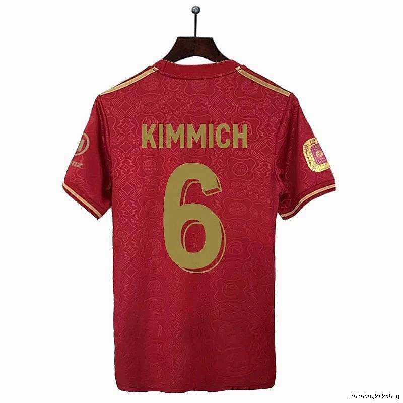 Bayern Munich Classic Kimmich #6 soccer jersey Red Bayern Munich for Daily Styling