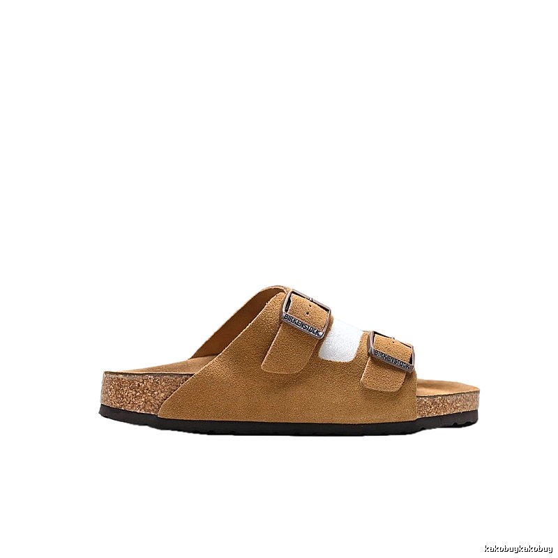 BIRKENSTOCK Arizona Casual Camel Slides