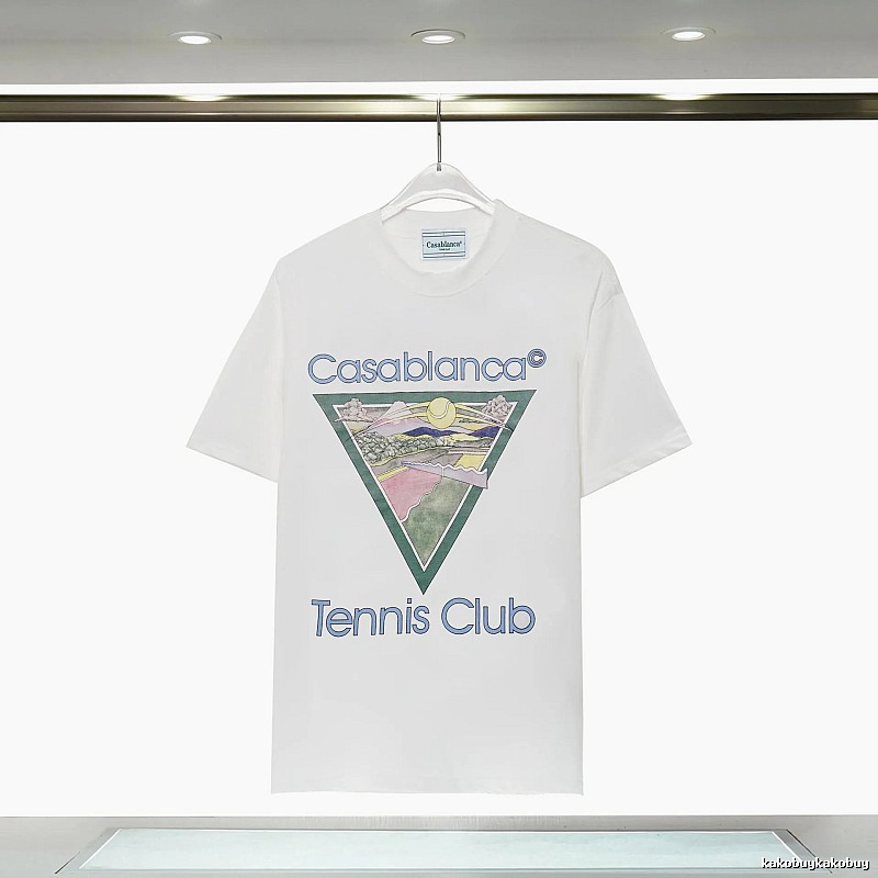 Casablanca Tennis Club Wind White T-shirt