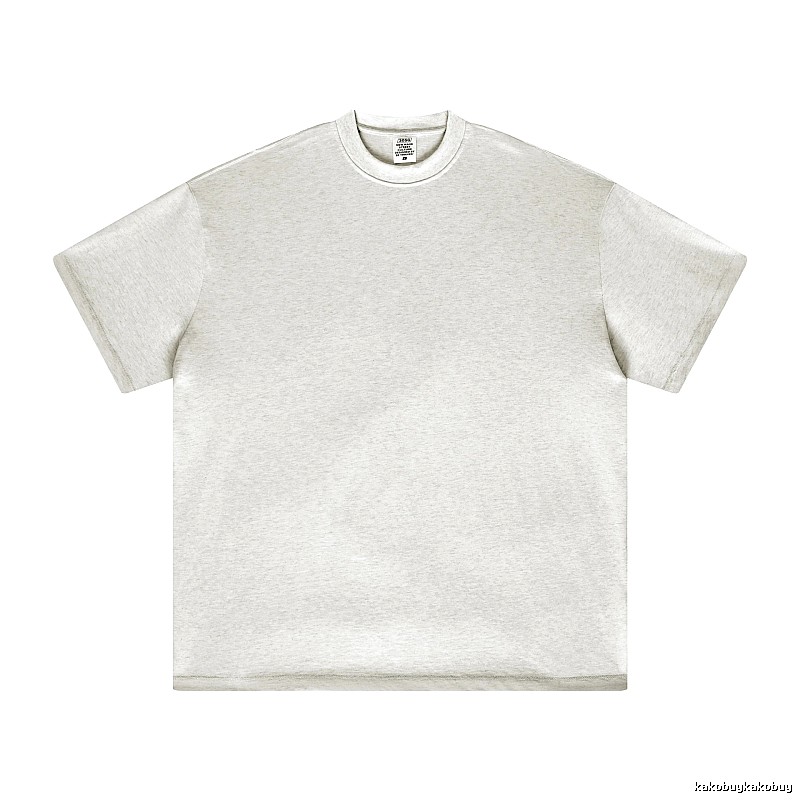 Casual Plain white T-shirt Minimal White Short for Streetwear Looks