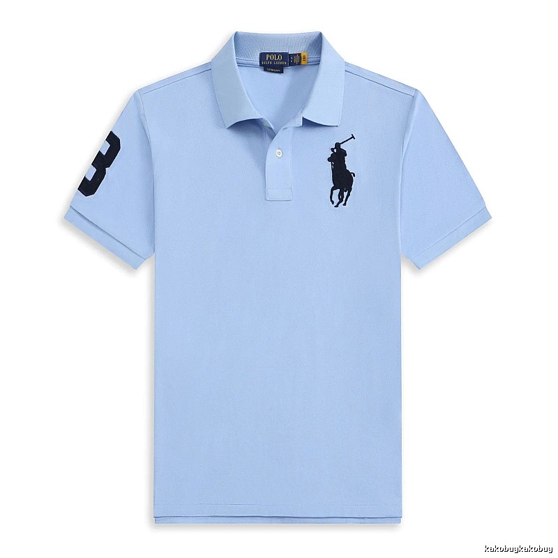 Classic Ralph Lauren Light Blue Polo Shirt