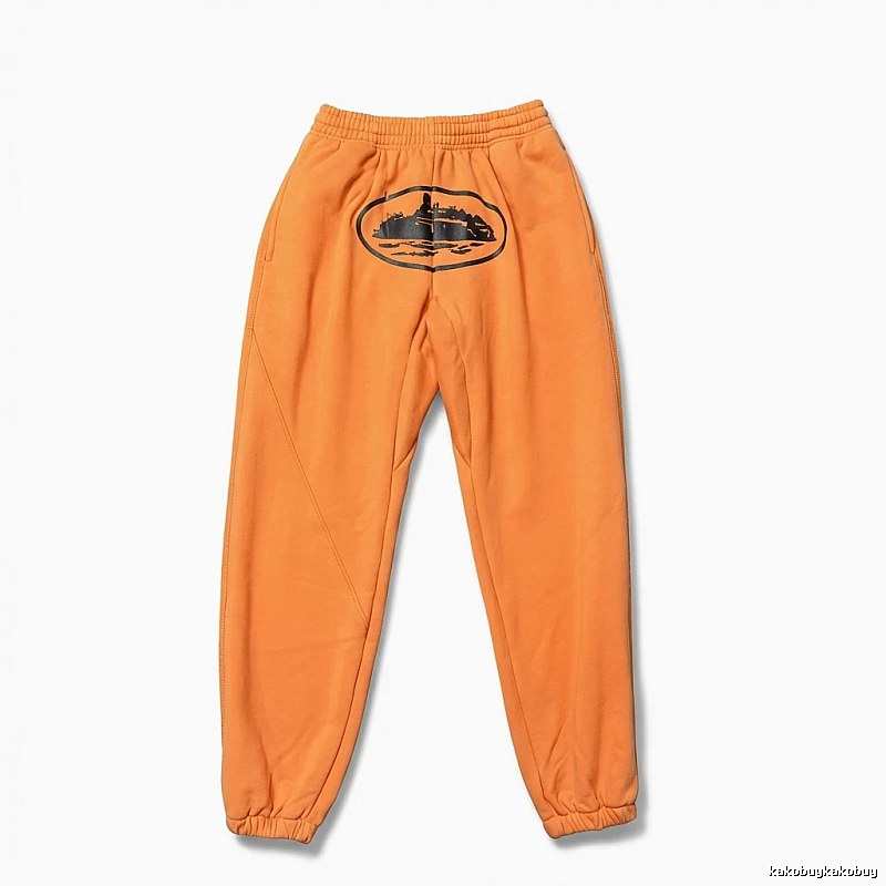 Corteiz Orange Casual Sweatpants