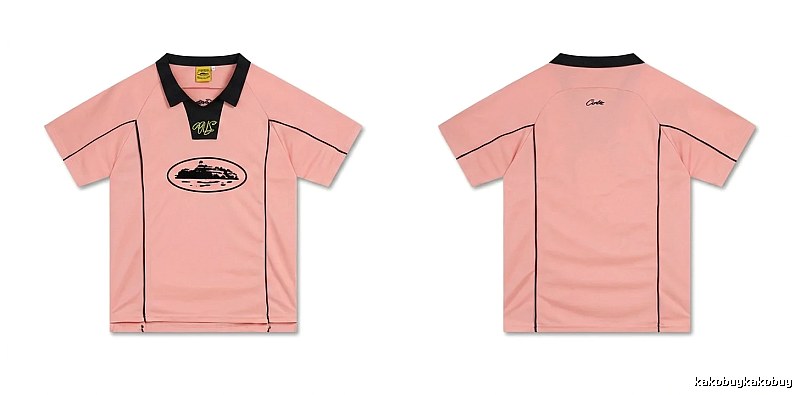 Corteiz pink sporty short-sleeve
