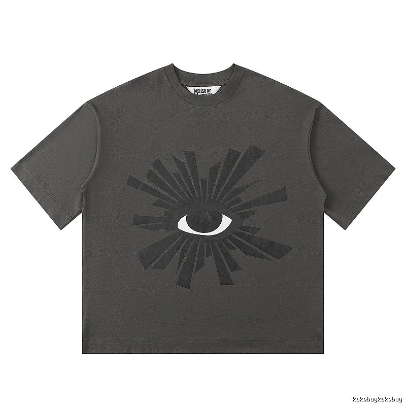 Dark-style gray short-sleeved shirt of House of Errors