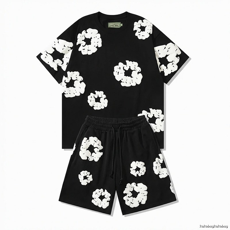 DENIM TEARS Printed Casual Style Set