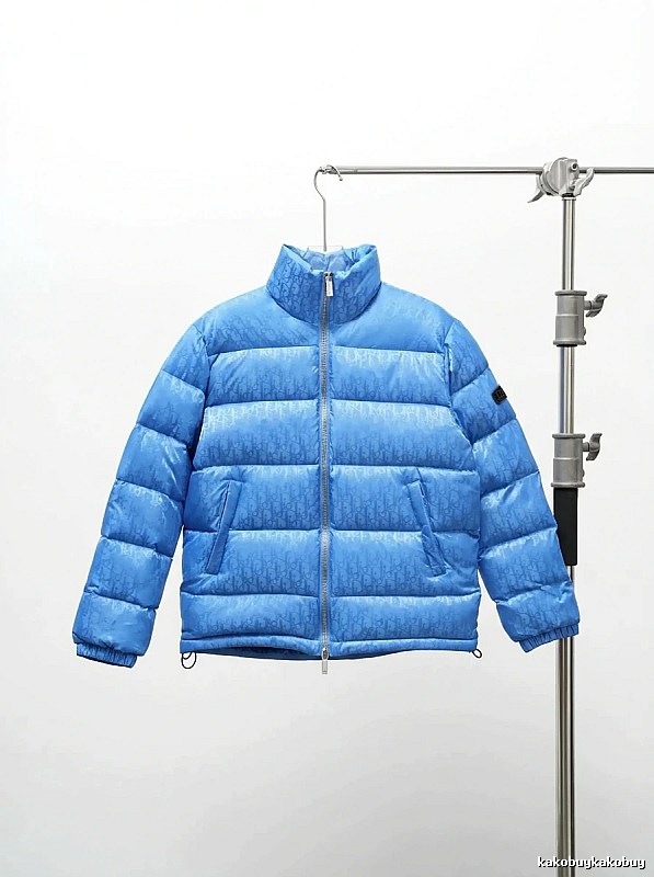 Dior down jacket fashion style blue