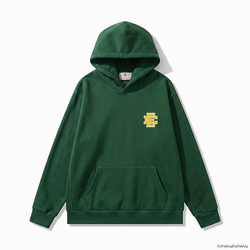 Eric Emanuel American retro green sweatshirt