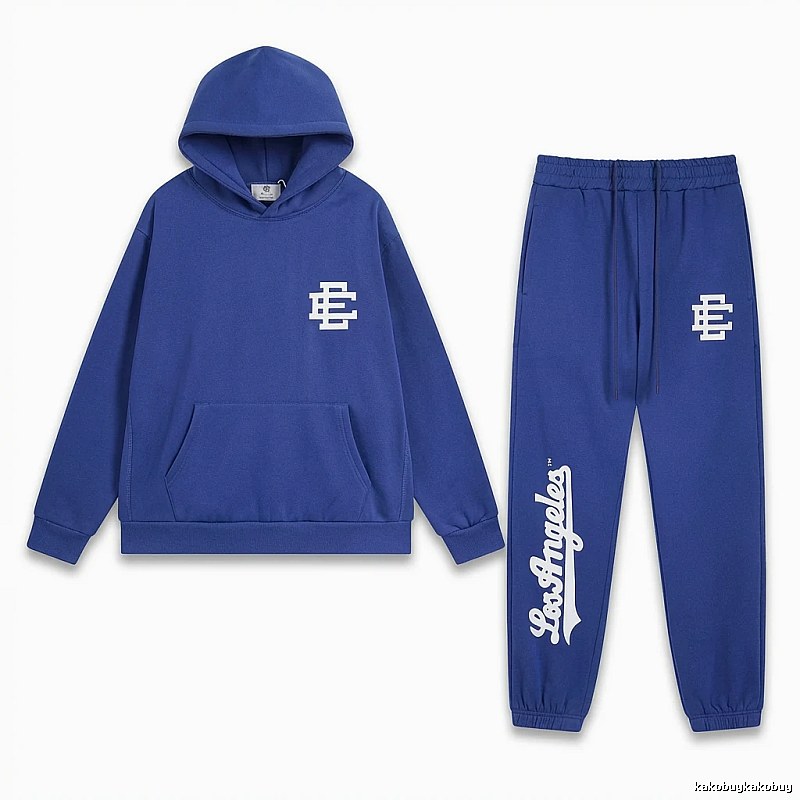 Eric Emanuel sporty blue suit