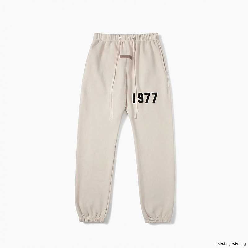 ESSENTIALS 1977 Minimalist Style Beige Pants
