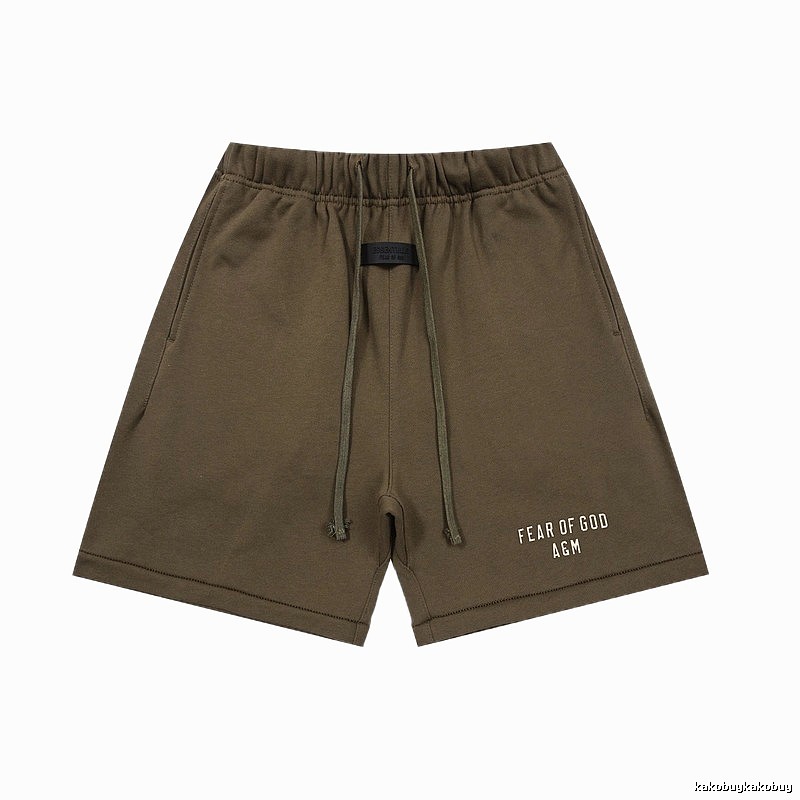 ESSENTIALS Casual Khaki Shorts