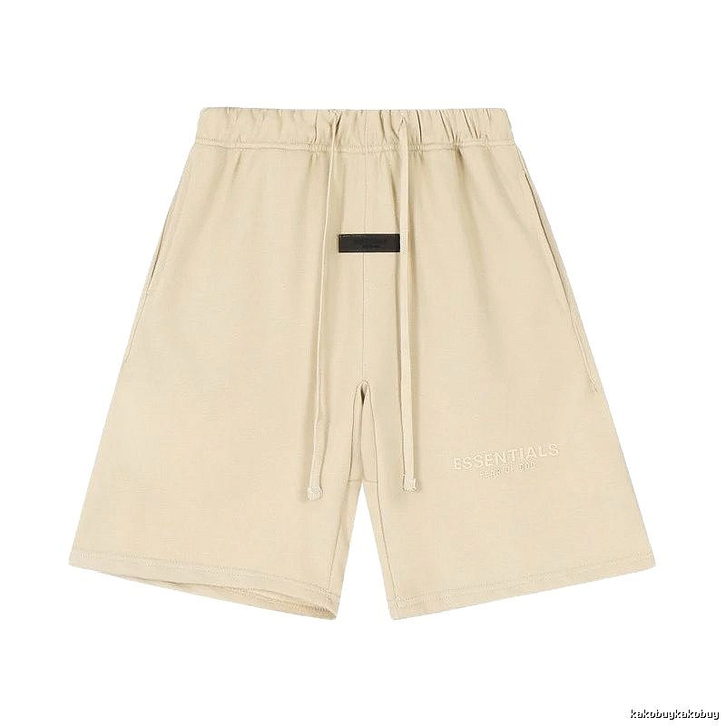 ESSENTIALS casual style beige shorts