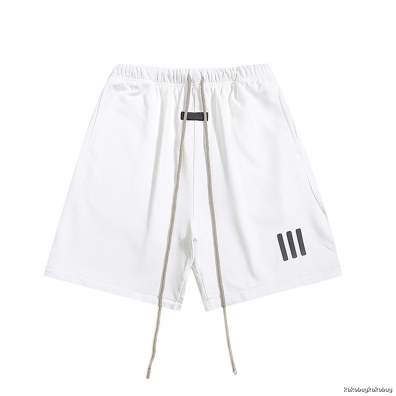ESSENTIALS minimalist style white shorts