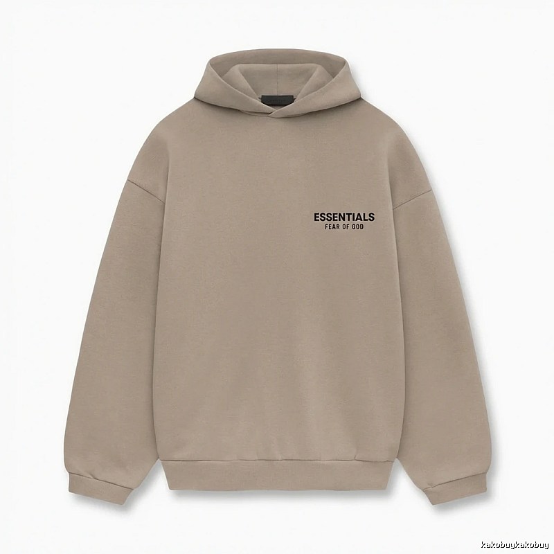 ESSENTIALS Simple Style Khaki Sweatshirt