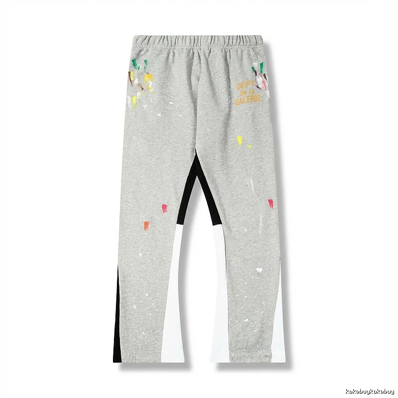 Gallery Dept Graffiti-style Grey Sweatpants