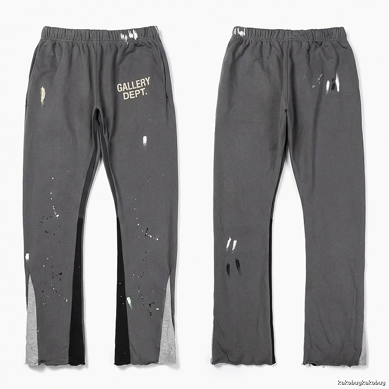 Gallery Dept Ripped Grey Sweatpants