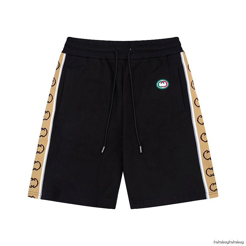 Gucci classic style black shorts