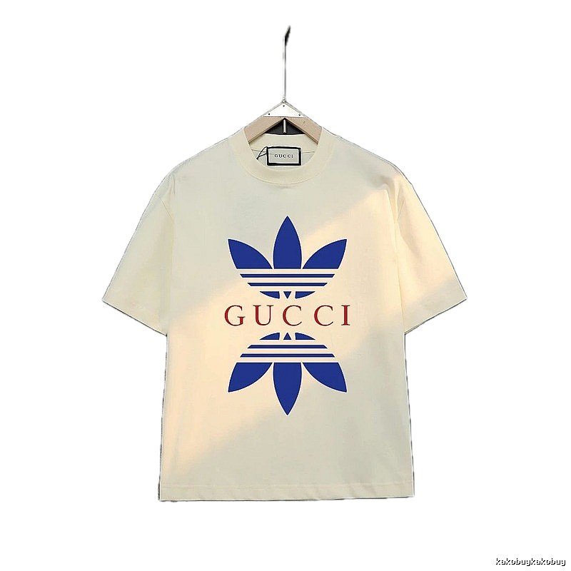 Gucci Co-branded Simple Style White T-shirt