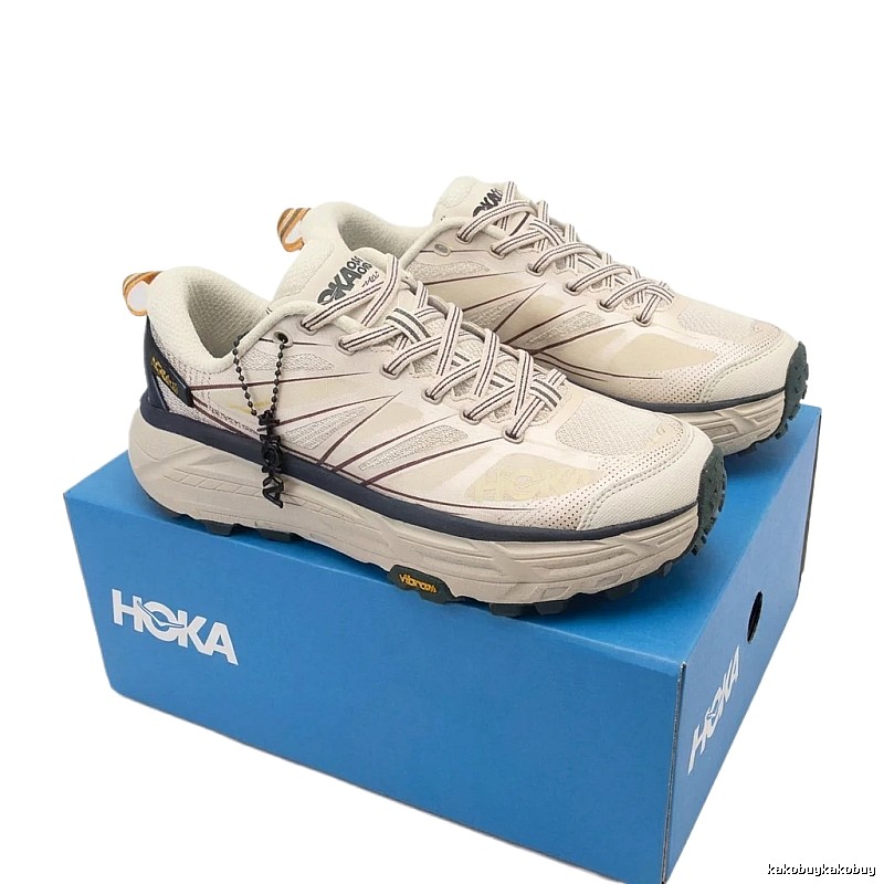 HOKA Kaha Series Outdoor Style Beige Shoes