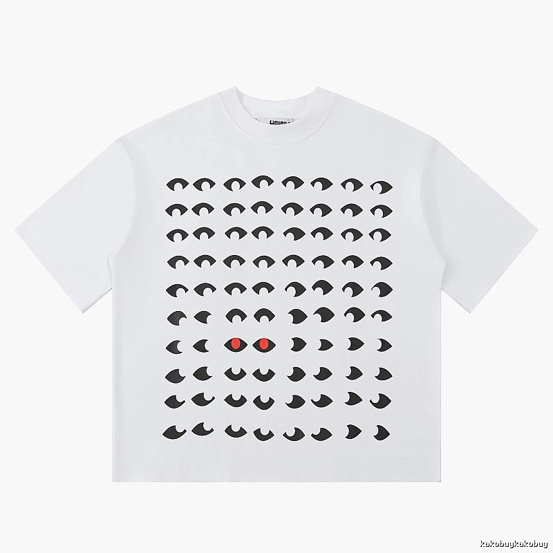 House of Errors Eye Print White T-shirt