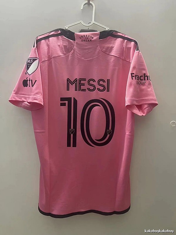 Inter Miami Classic Messi #10 soccer jersey Pink Inter Miami for Daily Styling