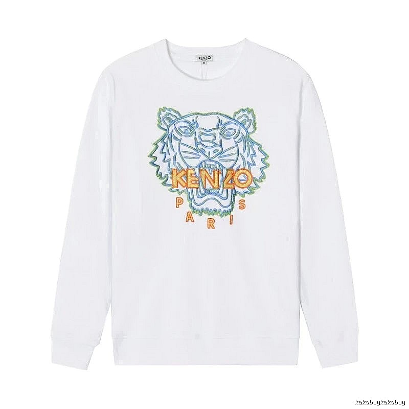 Kenzo Style Kc22 Tiger SweatShirt Color Pop Graphic