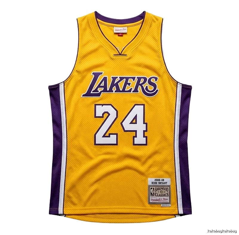 Kobe Kobe No. 24 yellow jersey