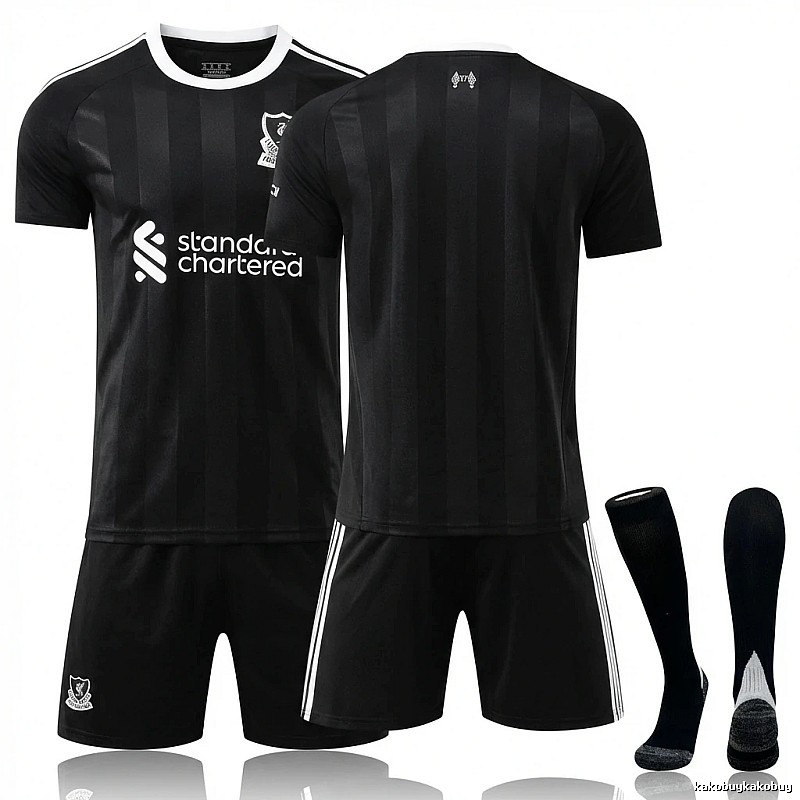 LFC's away black jersey