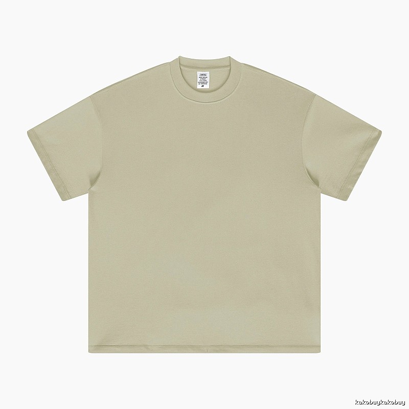 Lightweight Plain white T-shirt Minimal White Short for Trend Styling