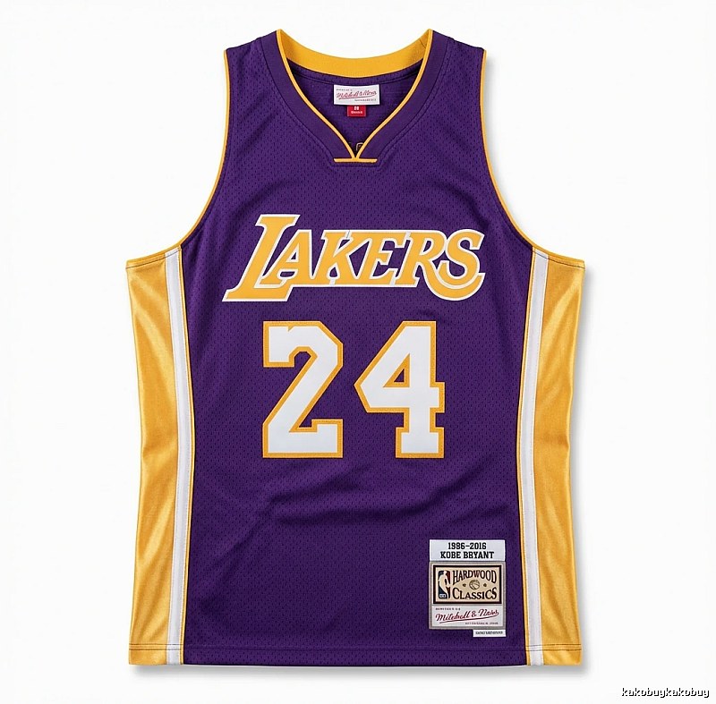Los Angeles Lakers Kobe Bryant's No. 24 jersey