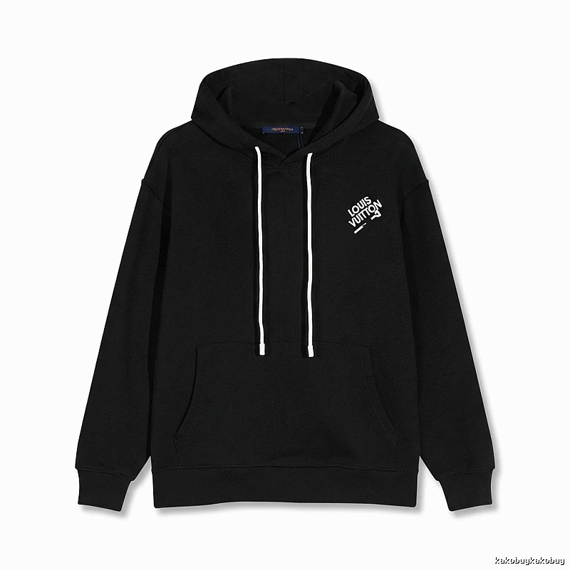 Louis Vuitton classic black hoodie
